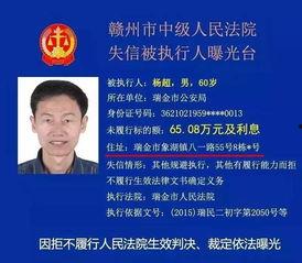 赣州记者爆料老赖事件最新,最新“老赖”事件引发社会关注